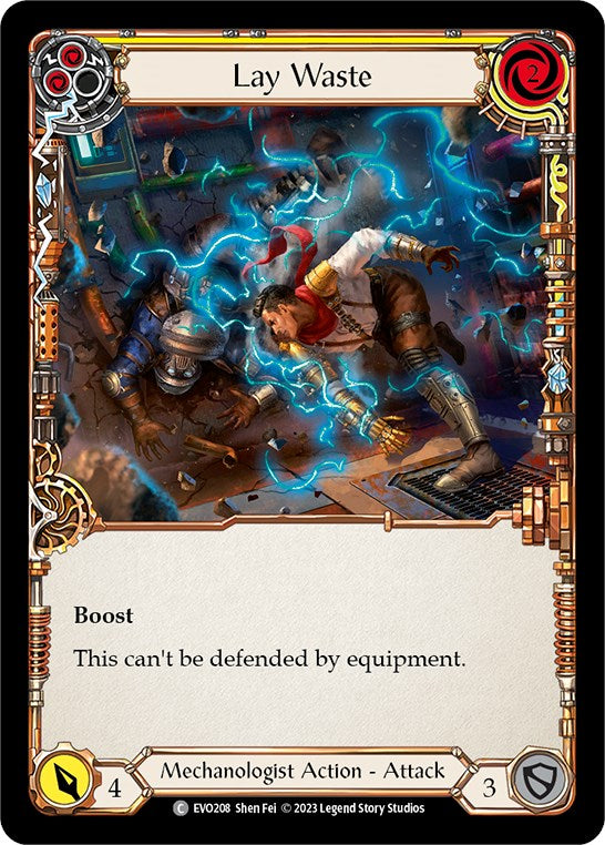 Lay Waste (Yellow) [EVO - EVO208]