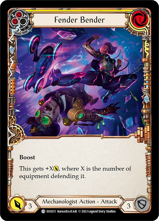 Fender Bender (Yellow) [EVO - EVO211]