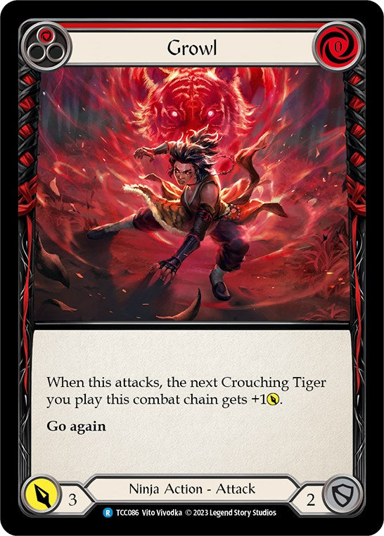 Growl (Red) [TCC - TCC086]
