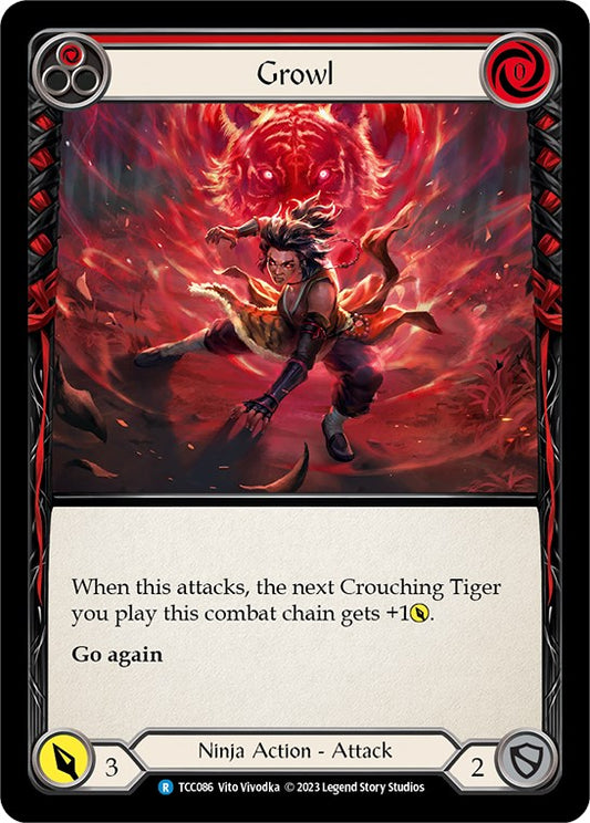Growl (Red) [TCC - TCC086]