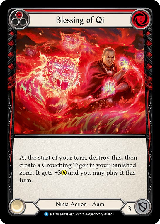 Blessing of Qi (Red) [TCC - TCC091]