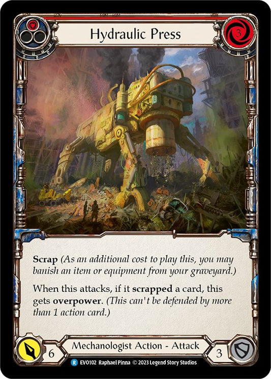 Hydraulic Press (Red) [EVO - EVO102]