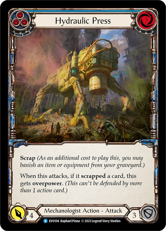 Hydraulic Press (Blue) [EVO - EVO104]