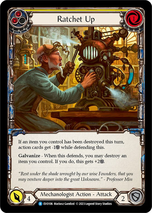 Ratchet Up (Yellow) [EVO - EVO106]