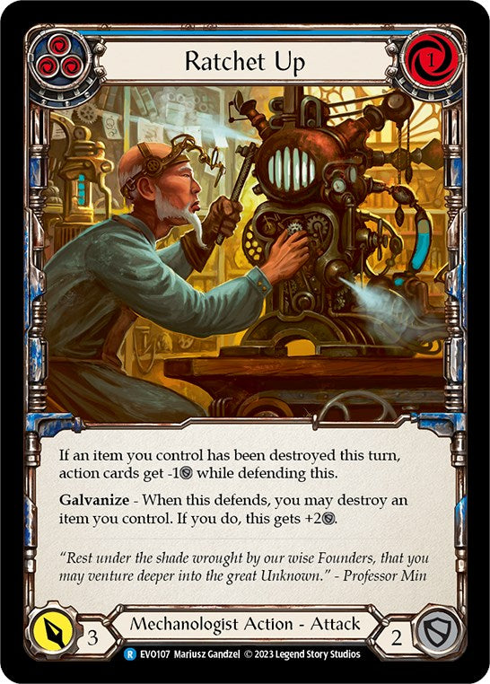 Ratchet Up (Blue) [EVO - EVO107]