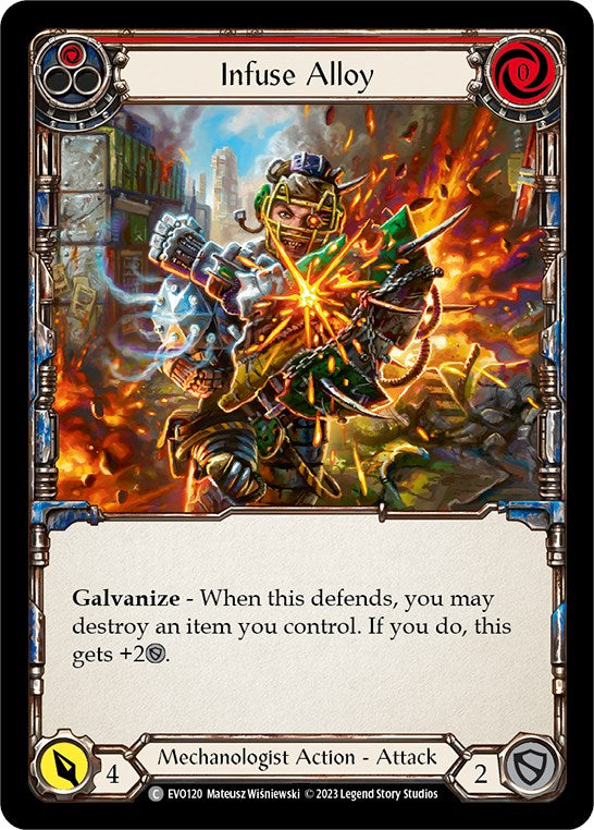 Infuse Alloy (Red) [EVO - EVO120]