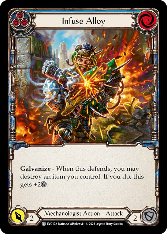 Infuse Alloy (Blue) [EVO - EVO122]