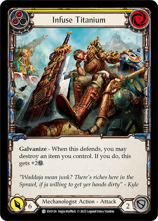 Infuse Titanium (Yellow) [EVO - EVO124]