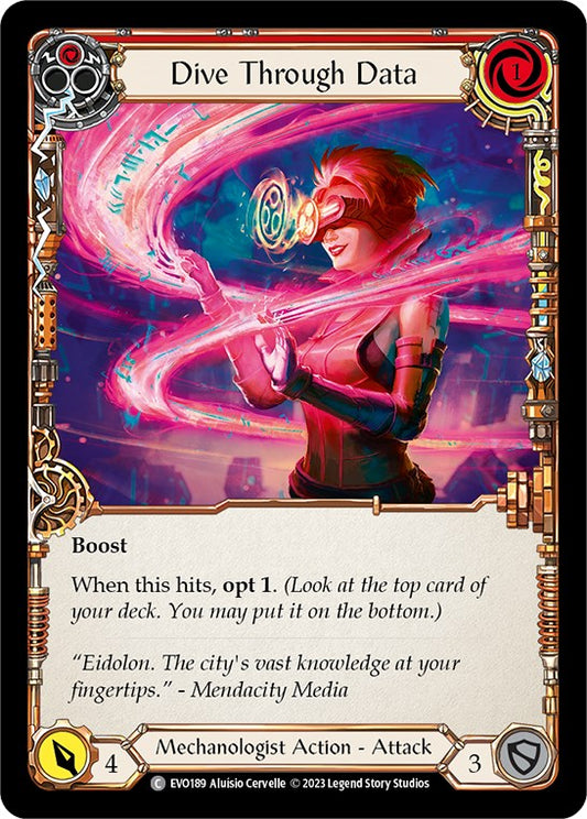Dive Through Data (Red) [EVO - EVO189]