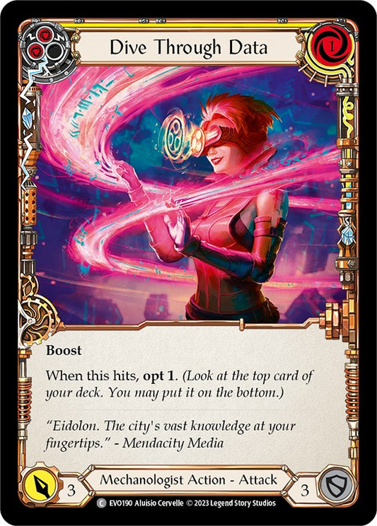 Dive Through Data (Yellow) [EVO - EVO190]