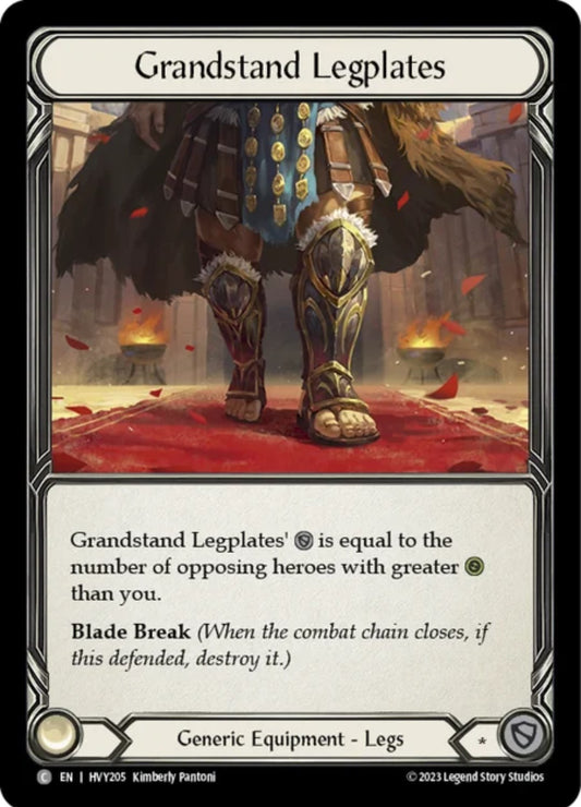 Grandstand Legplates [HVY - HVY205]