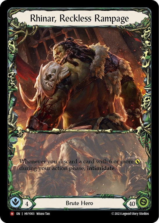 Rhinar, Reckless Rampage [HVY - HVY003]