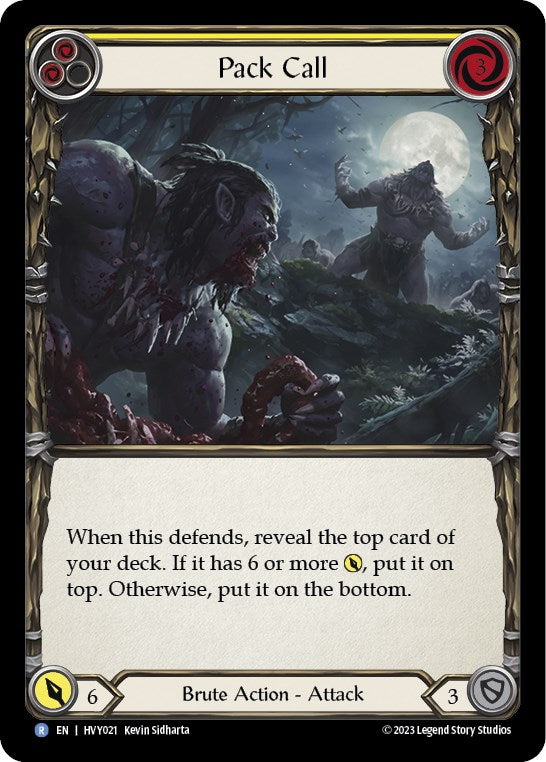 Pack Call (Yellow) [HVY - HVY021]