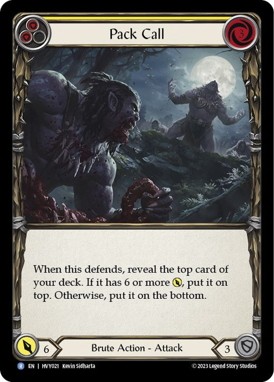 Pack Call (Yellow) [HVY - HVY021]