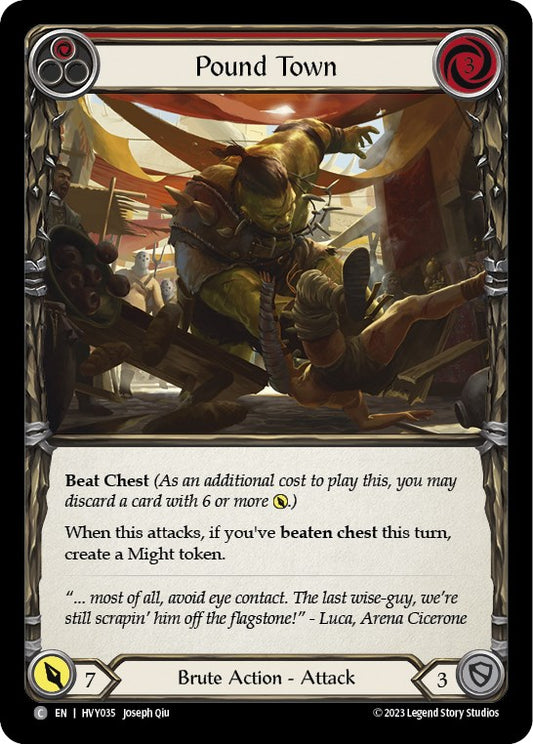 Pound Town (Red) [HVY - HVY035]