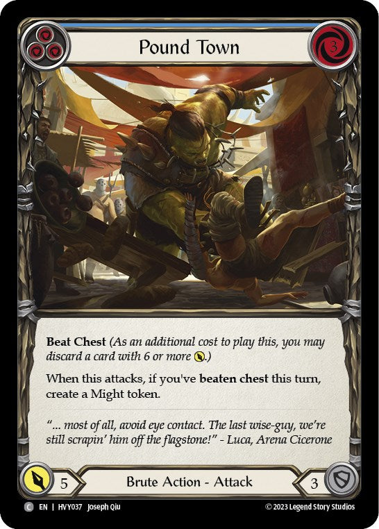 Pound Town (Blue) [HVY - HVY037]