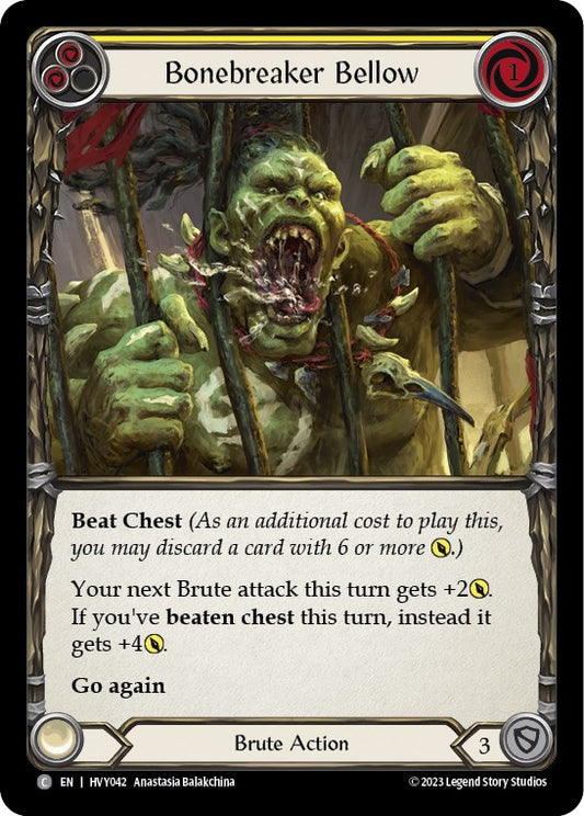 Bonebreaker Bellow (Yellow) [HVY - HVY042]