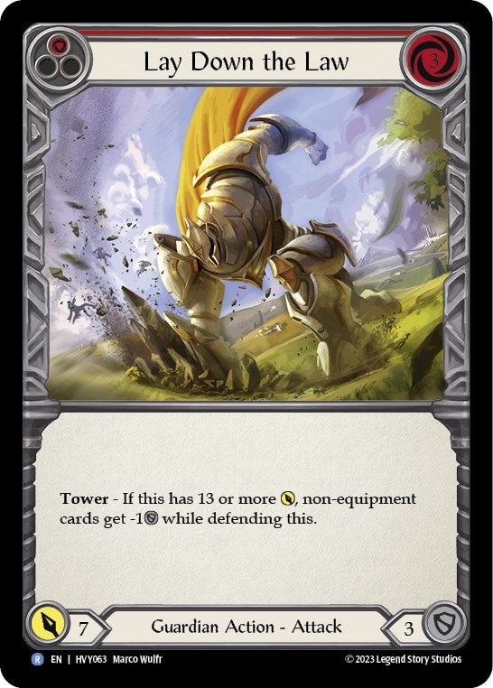 Lay Down the Law [HVY - HVY063]