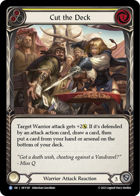 Cut the Deck (Yellow) [HVY - HVY107]