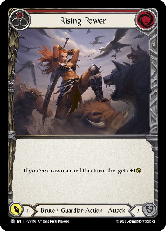 Rising Power (Red) [HVY - HVY146]