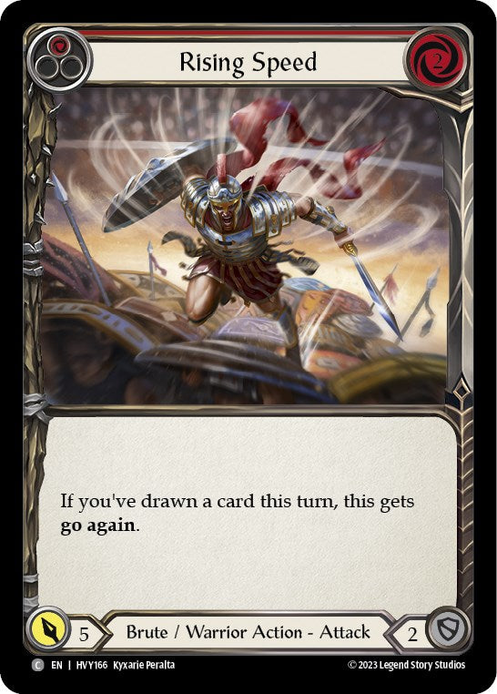 Rising Speed (Red) [HVY - HVY166]