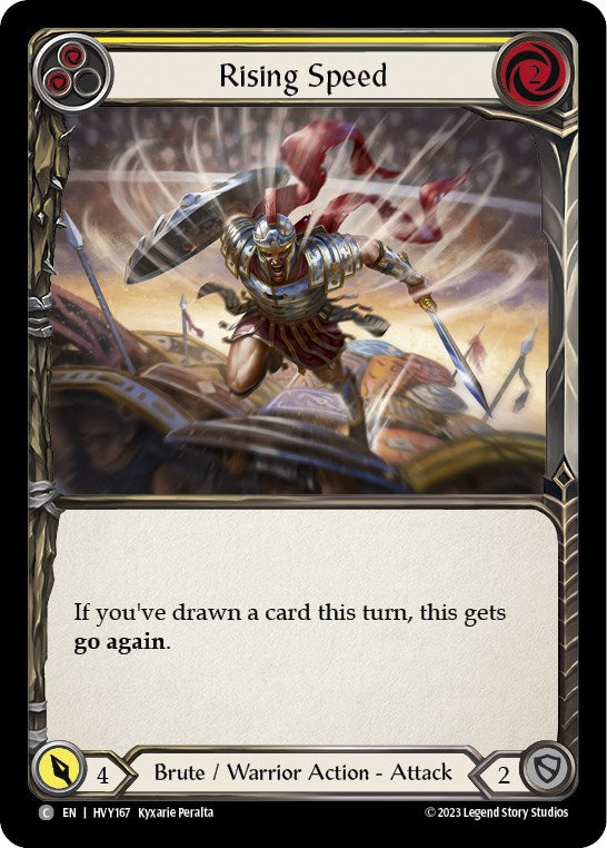 Rising Speed (Yellow) [HVY - HVY167]