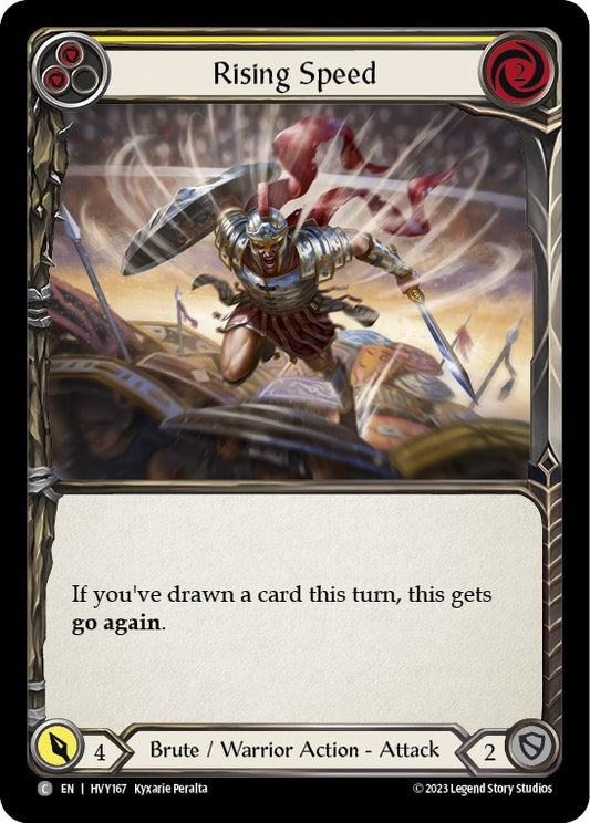 Rising Speed (Yellow) [HVY - HVY167]