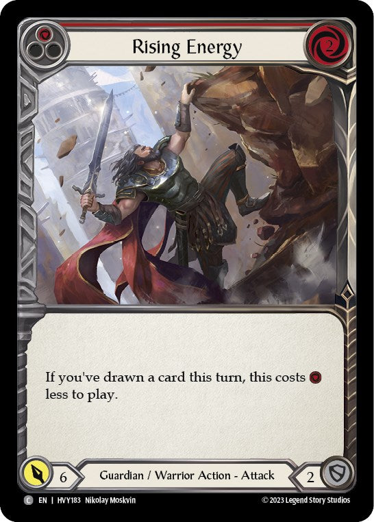 Rising Energy (Red) [HVY - HVY183]