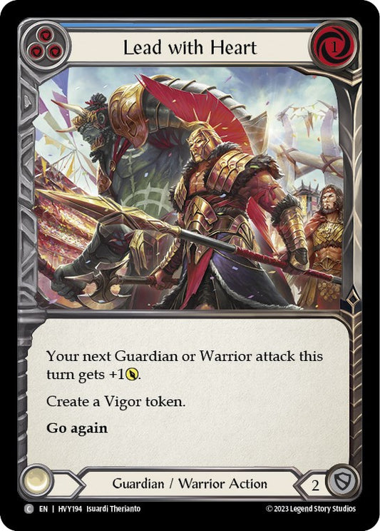 Lead with Heart (Blue) [HVY - HVY194]