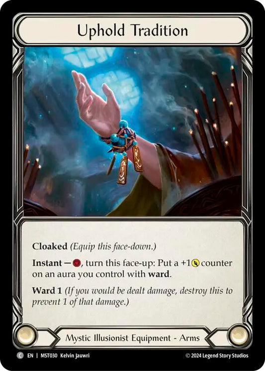Uphold Tradition [MST - MST030]