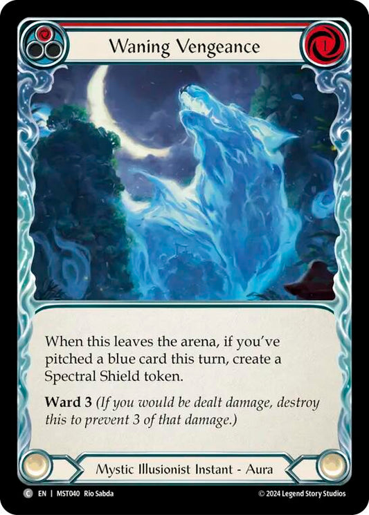 Waning Vengeance (Red) [MST - MST040]