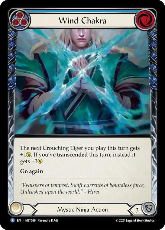 Wind Chakra (Blue) [MST - MST056]