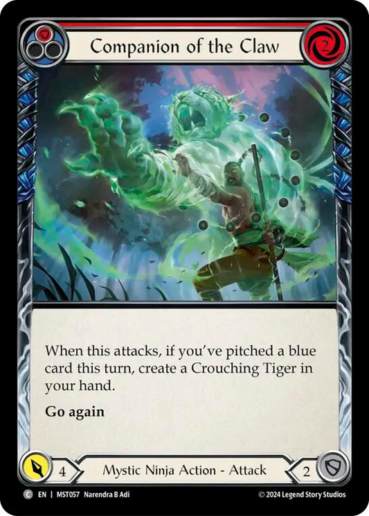 Companion of the Claw (Red) [MST - MST057]