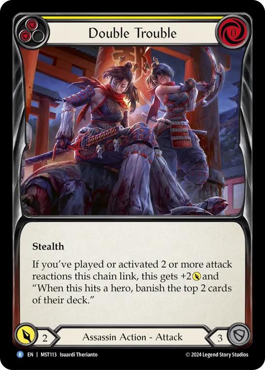 Double Trouble (Yellow) [MST - MST113]