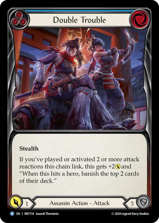 Double Trouble (Blue) [MST - MST114]