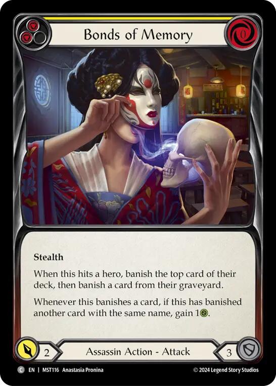 Bonds of Memory (Yellow) [MST - MST116]