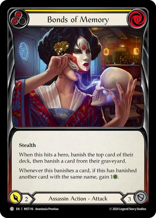 Bonds of Memory (Yellow) [MST - MST116]