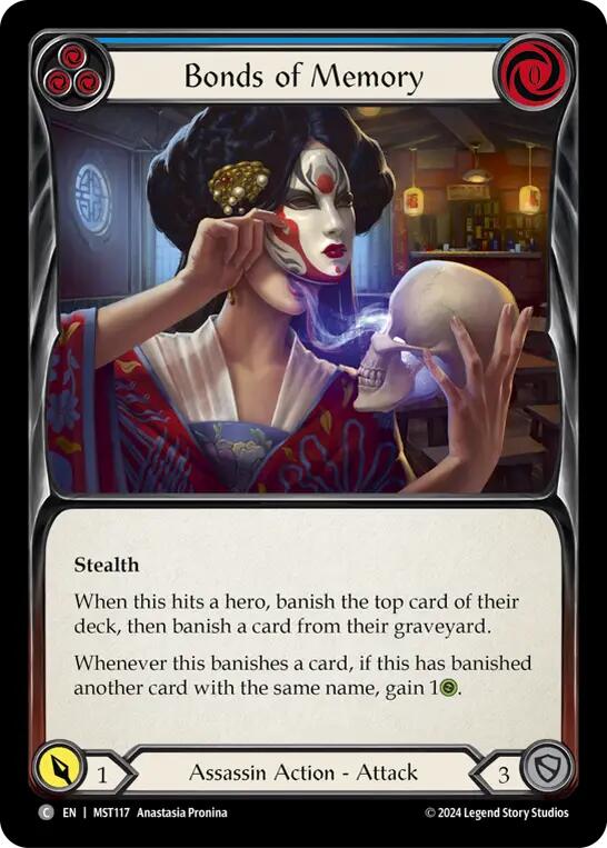 Bonds of Memory (Blue) [MST - MST117]