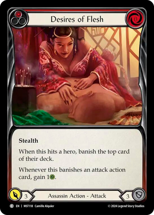 Desires of Flesh (Red) [MST - MST118]