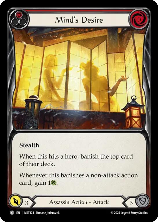 Mind's Desire (Red) [MST - MST124]