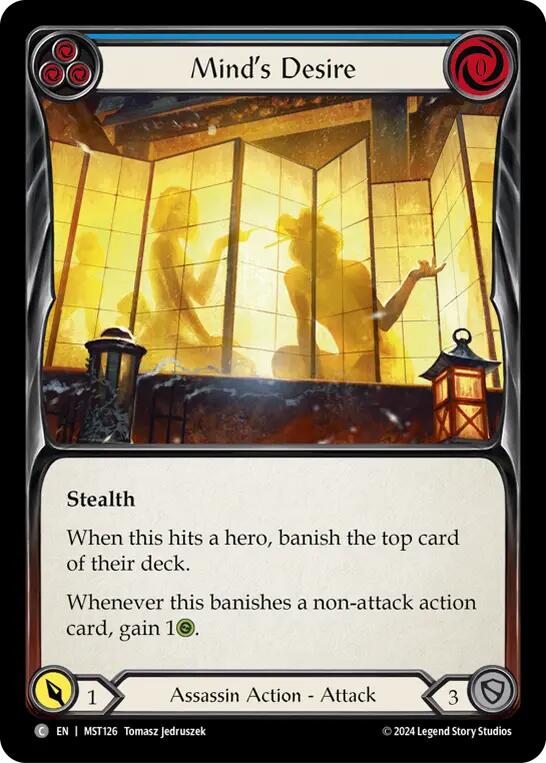 Mind's Desire (Blue) [MST - MST126]