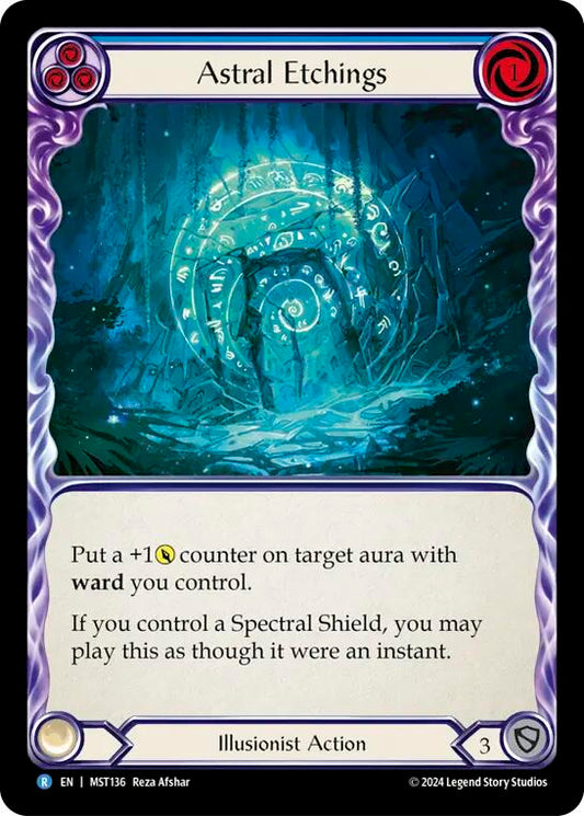 Astral Etchings (Blue) [MST - MST136]