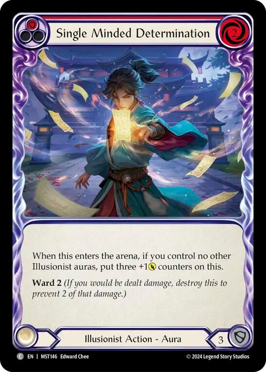 Single Minded Determination (Red) [MST - MST146]