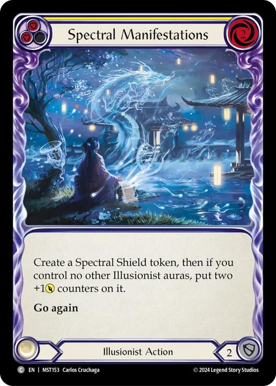 Spectral Manifestations (Yellow) [MST - MST153]