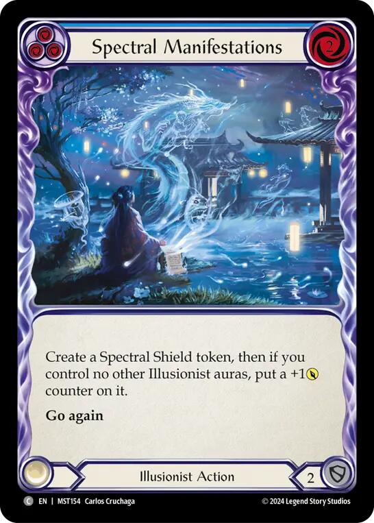 Spectral Manifestations (Blue) [MST - MST154]