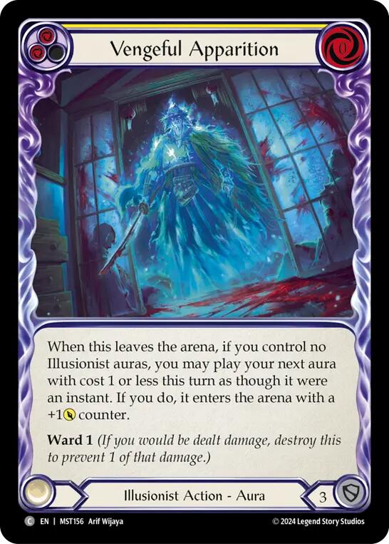 Vengeful Apparition (Yellow) [MST - MST156]