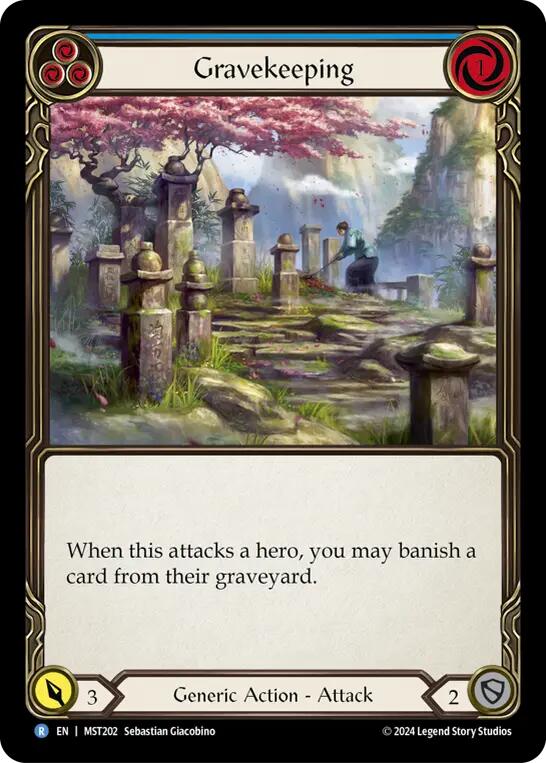 Gravekeeping (Blue) [MST - MST202]