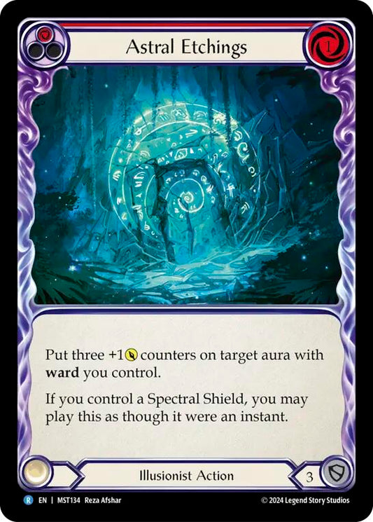 Astral Etchings (Red) [MST - MST134]