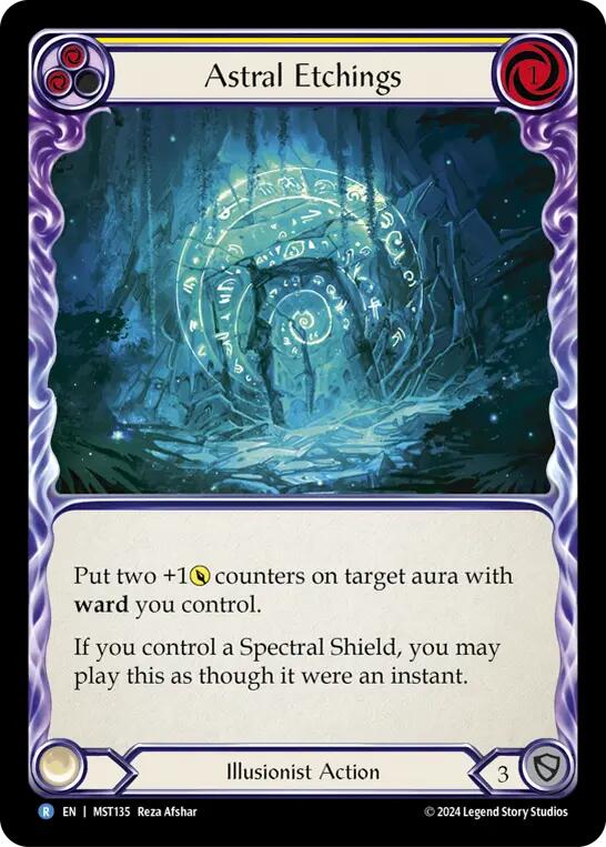 Astral Etchings (Yellow) [MST - MST135]