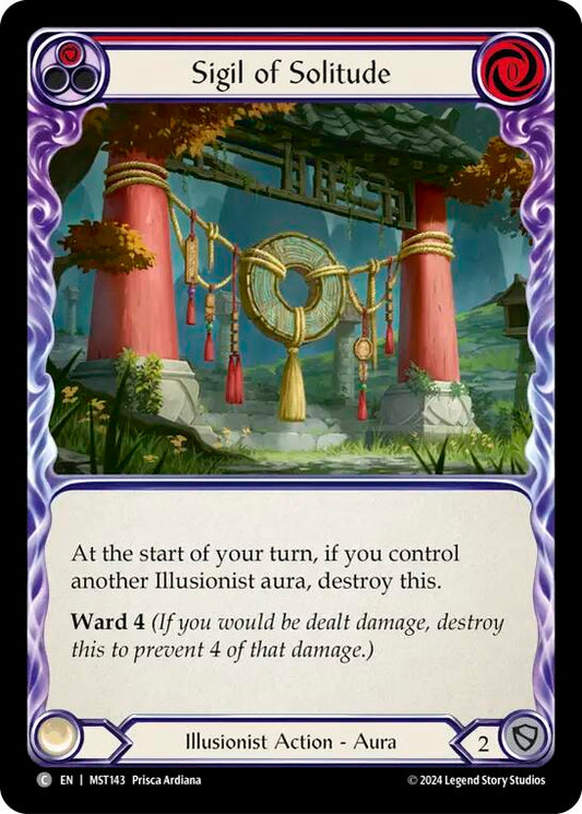Sigil of Solitude (Red) [MST - MST143]